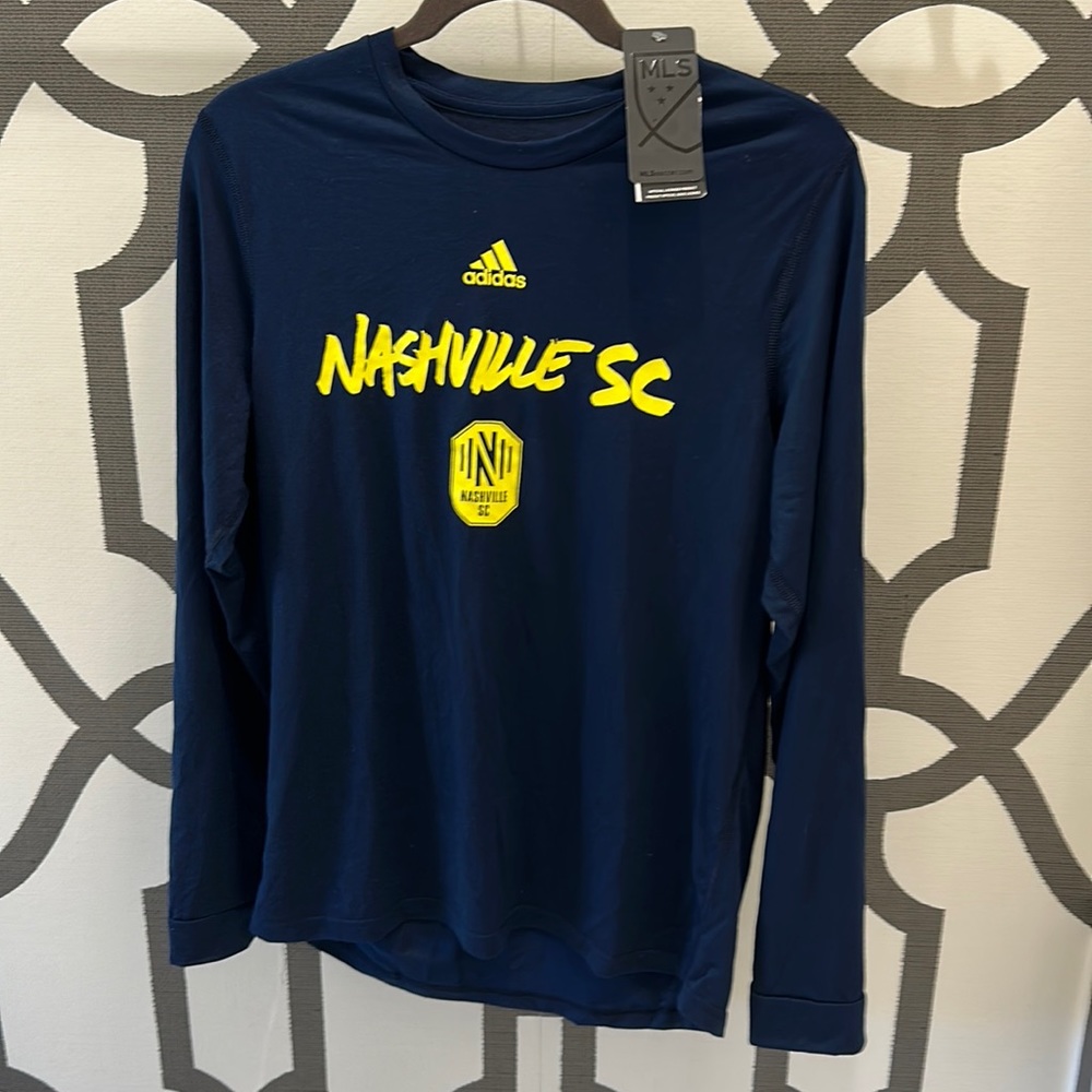 Adidas Nashville SC lightweight long sleeve shirt